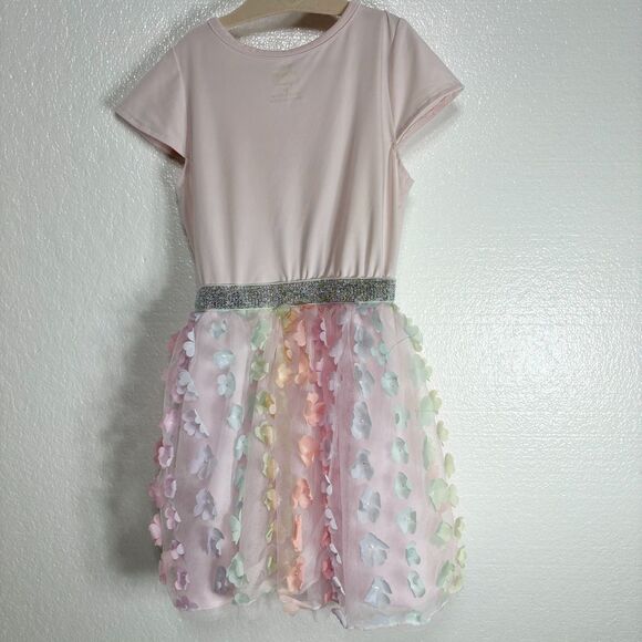 Disney Minnie Mouse 5T Girls Tutu Pink Dress Tulle Rainbow Ballet Princess Fairy - Picture 5 of 7